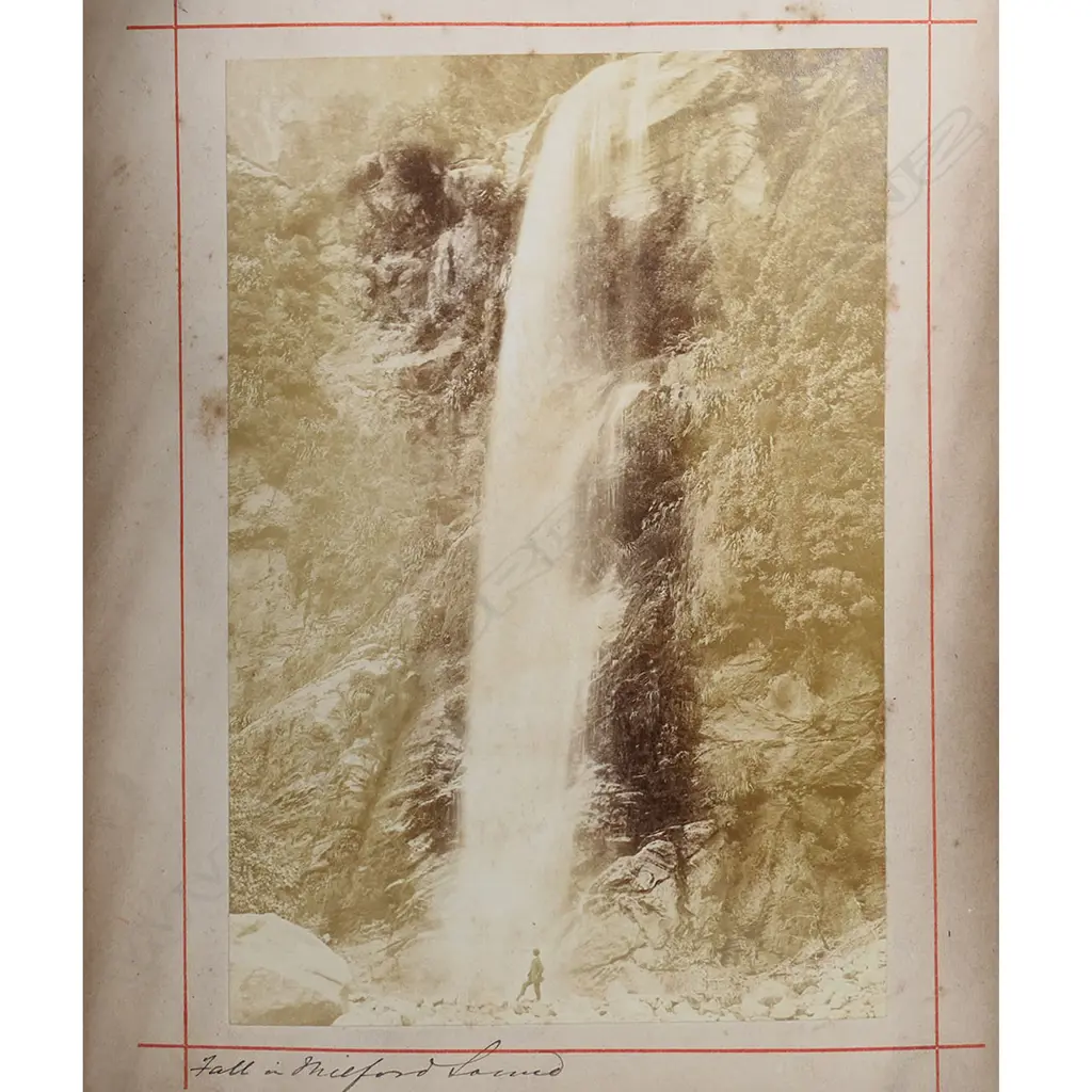 A 19thC album of twelve Burton Bros. photographs, Image 1++